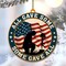 Veteran 2D Flat Christmas Ornaments for Tree, Gifts for Military & Patriotic Decor